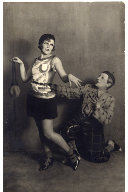 Photograph of rehearsals of The Bolt, 1931, Courtesy of GRAD and St Petersburg State Museum of Theatre and Music 