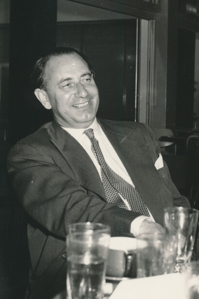 Jean Tschumi, die Einweihung des Cedar, 25. Juni 1956 © Archives of Vaudoise Assurances, Lausanne