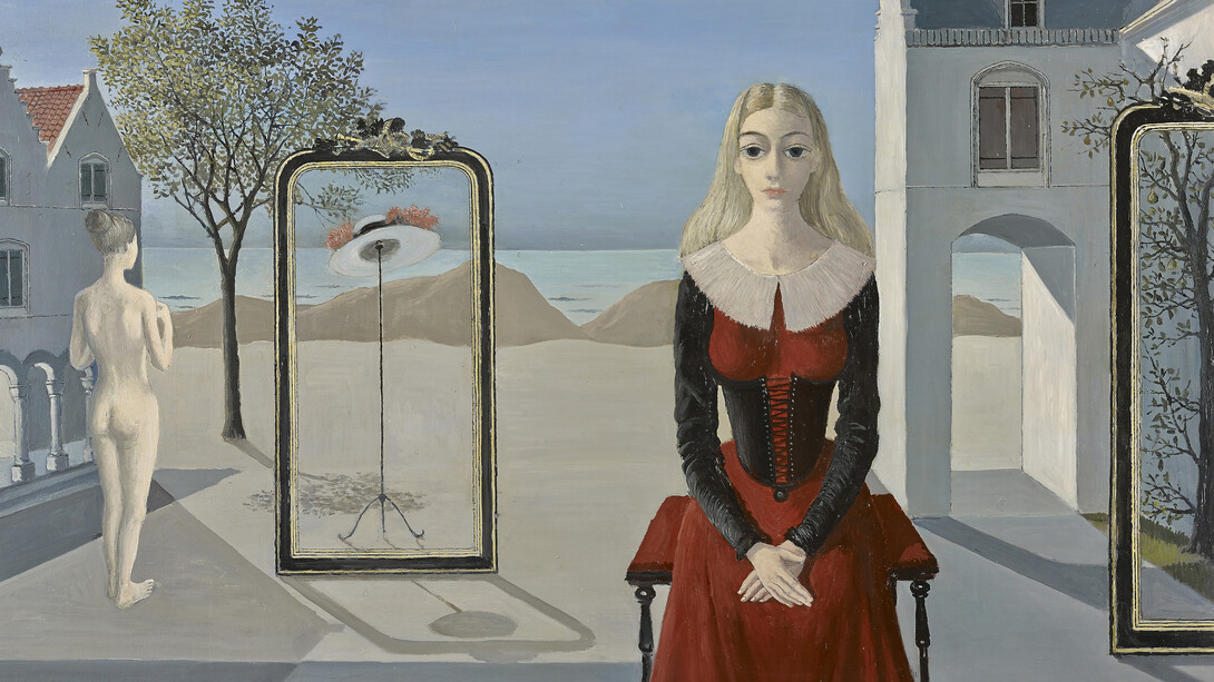 Paul Delvaux. The Retreat, 1973. Private Collection