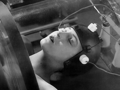 Scena tratta dal film di Lang Metropolis, del 1927