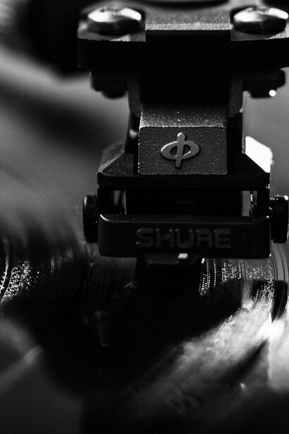 Slow vinal record playing