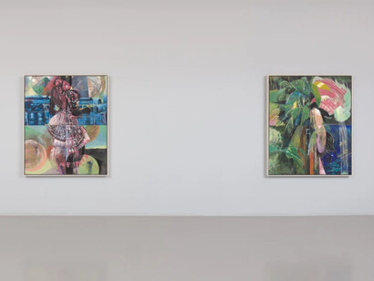 Che Lovelace, Where the I settles, exhibition view. Courtesy of Nicola Vassell Gallery