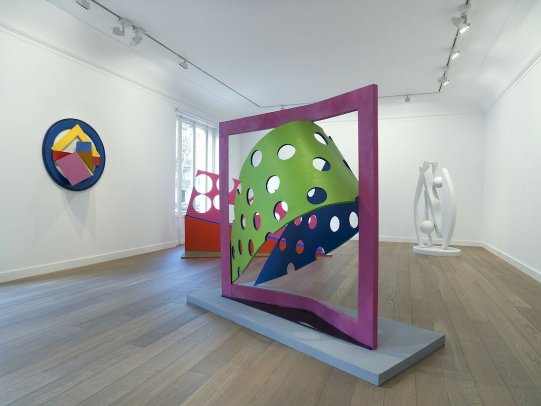 Dans la couleur, exhibition view. Courtesy of Galerie Lelong