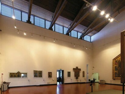 La Sala delle Maestà agli Uffizi