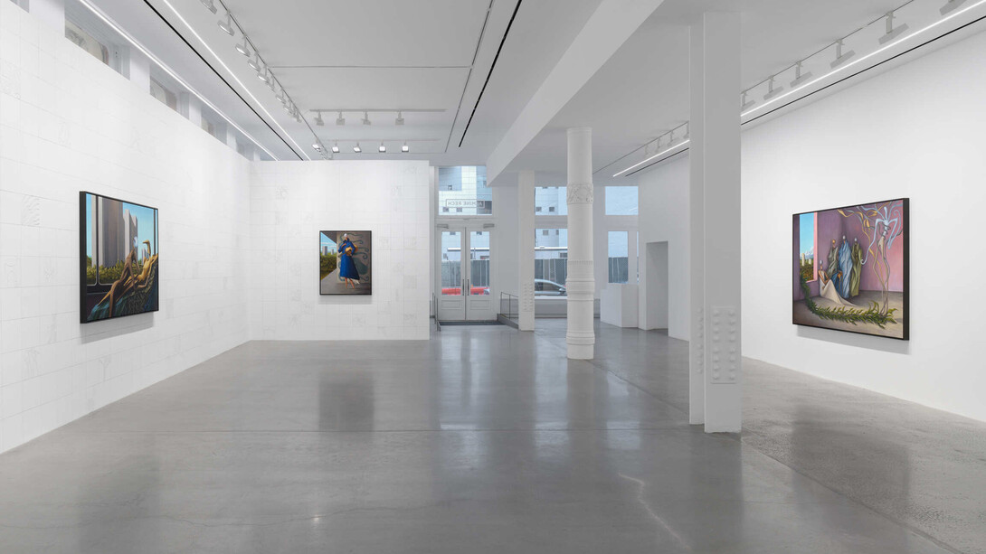 Alejandro Cardenas, Archane, exhibition view. Courtesy of Almine Rech Gallery 