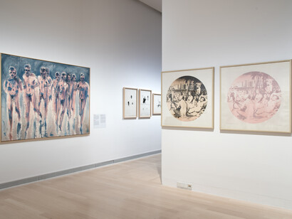 Various artists, In the end there will be no end, exhibition view. Courtesy of Ludwig Museum