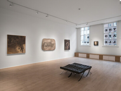 Robert Mallary, Exhibition view. Courtesy of The Mayor Gallery 