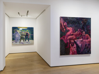 Building Installation view On the Wall. 
Ph. Leonardo Morfini, courtesy Building 