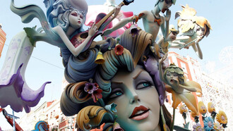 Fallas. Los ninots ya están listos