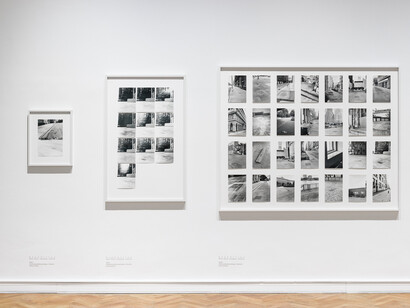 Photographic sculptures, exhibition view. Courtesy of OÖ Landes-Kultur GmbH