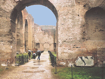 Terme di Caracalla, Roma, Italia. Tour virtuale delle Thermae Antoninianae: un'imponente struttura imperiale
