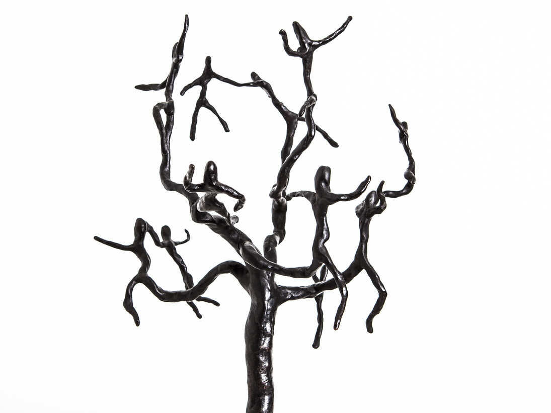 Atelier Van Lieshout, Jubilee Tree, 2009, bronze, h43 l28 w29 cm / h16.9 l11 w11.4 in, Limited Edition of 7 + 5 ap, Courtesy Carpenters Workshop Gallery