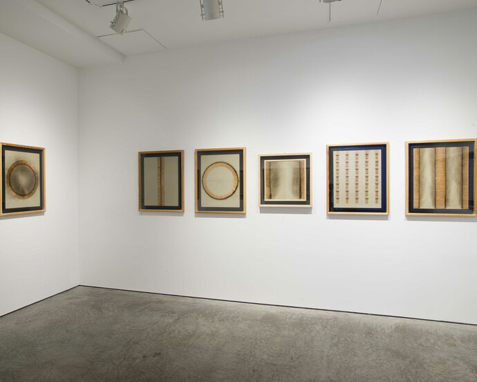 The Estate of Bernard Aubertin, Exhibition view. Courtesy of De Buck Gallery