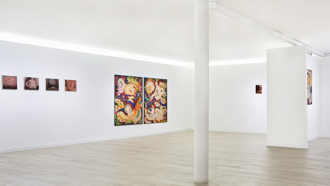 Artisti vari, I want you to be weak, as weak as I am, vista della mostra. Per gentile concessione di Tube Culture Hall 