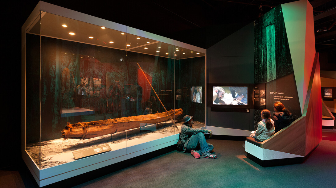 First peoples, exhibition view. Courtesy of Melbourne Museum