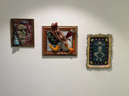 de la Torre Brothers, Psychopomp, exhibition view. Courtesy of Ruiz-Healy Art