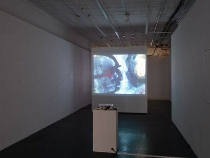 Elliott Jamal Robbins, Feats of strength, exhibition view. Courtesy of Kai Matsumiya Gallery