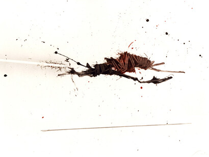 Emilio Scanavino, Studio, 1980, acrilico su cartone