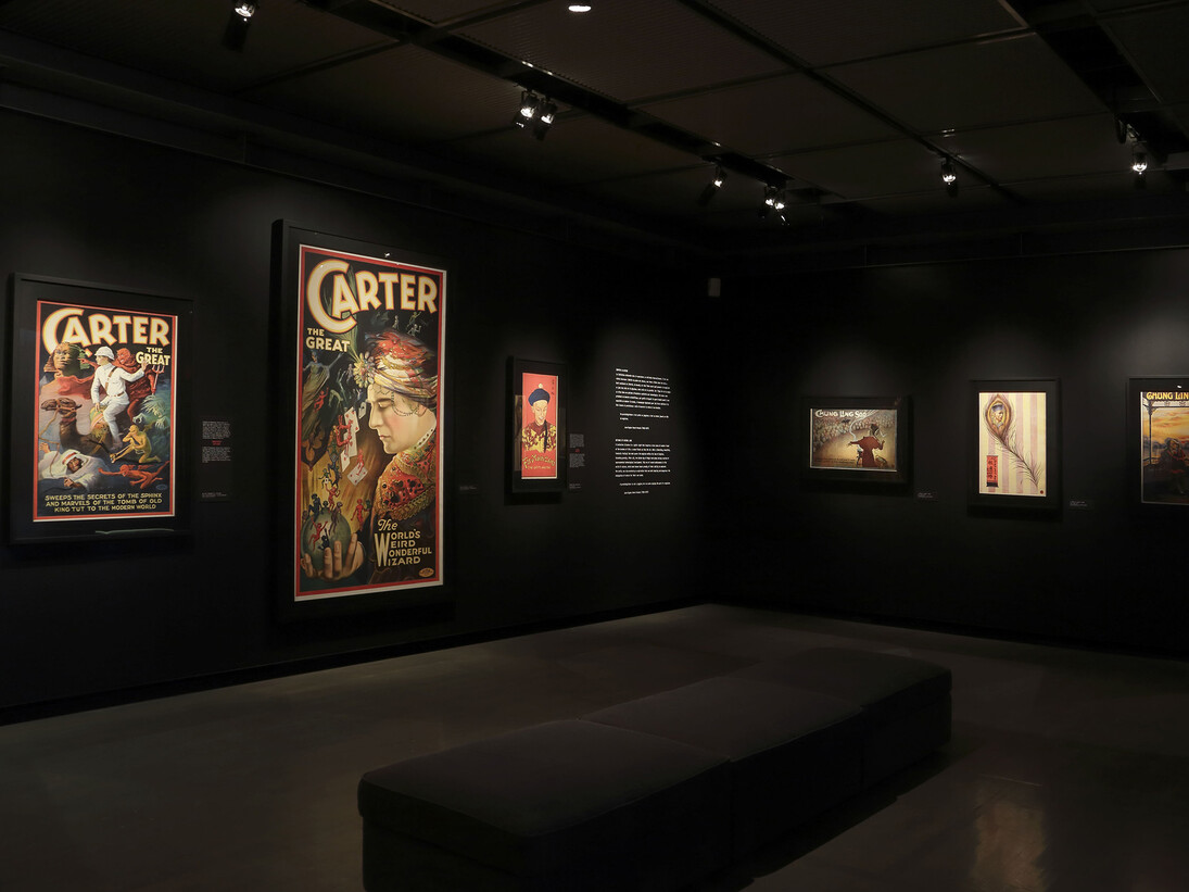 Illusions, The Art of Magic, Exhibition view. Courtesy of McCord Museum