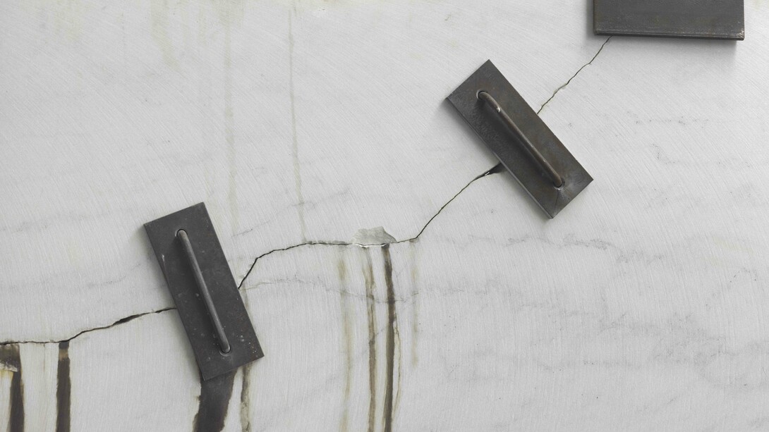 Michael Joo, Prologue (Montclair Danby Vein Cut) detail, 2014-2015, Courtesy the artist and BlainSouthern