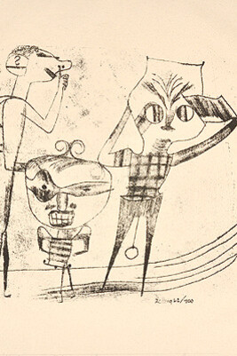 Beyond Laughter and Tears. Courtesy of Zentrum Paul Klee