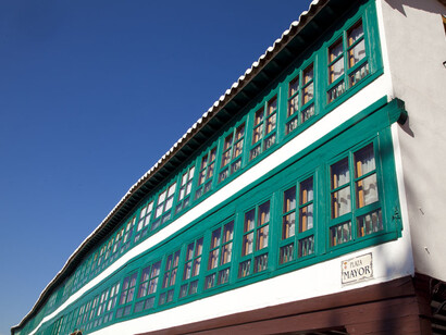 Porticada de la Plaza Mayor de Almagro