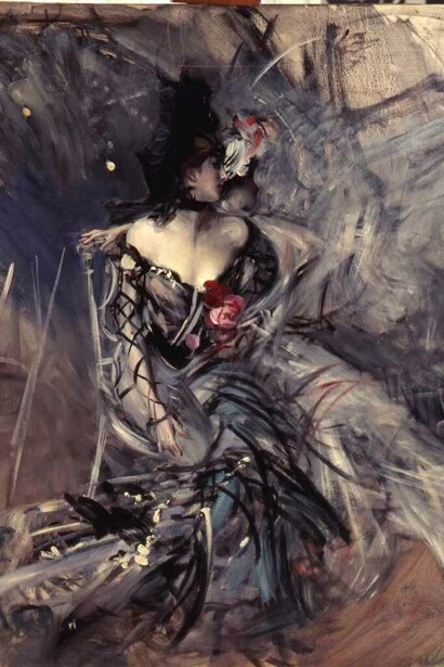 Giovanni Boldini. Ballerine spagnole al Moulin Rouge