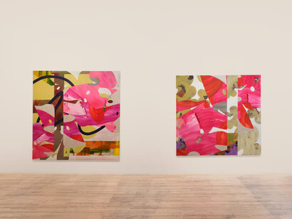 Violet Dennison, exhibition view. Courtesy of Bortolami