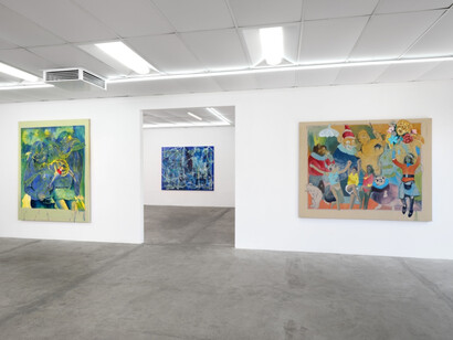 Alexis Soul-Gray, Immutable Fragments, 2023, installation view. Courtesy of the artist and Bel Ami