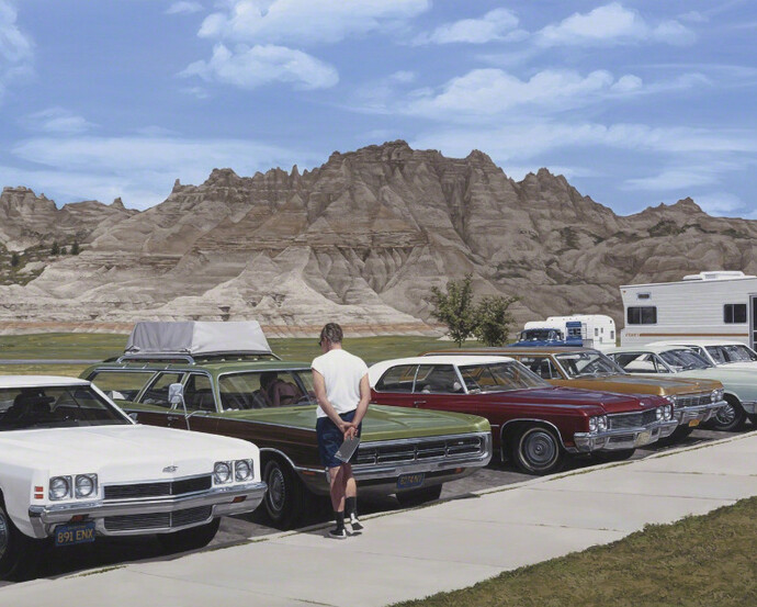 Christopher Murphy's Idle. Courtesy of Lora Schlesinger Gallery