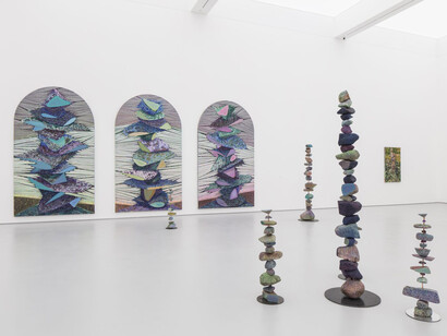 Necklace, exhibition view. Courtesy of Hive Center for Contemporary Art