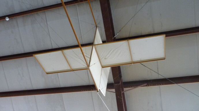 Chanute-Type Glider 1896. Courtesy of British Columbia Aviation Museum