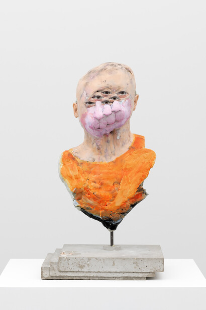 Joy, 2020
mixed media
77 × 44 × 38.5 cm, 30 1
⁄4 × 17 3
⁄8 × 15 1
⁄8 in.
Courtesy the Artist and Xavier Hufkens, Brussels
photo credit: HV-studio