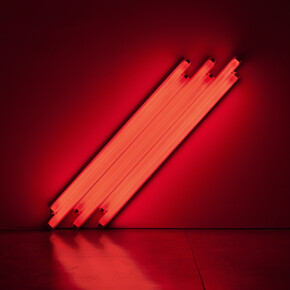 Dan Flavin. Courtesy of Zeit Contemporary Art