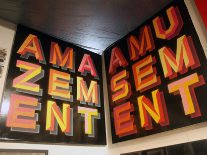 The Armory Show. Signboard