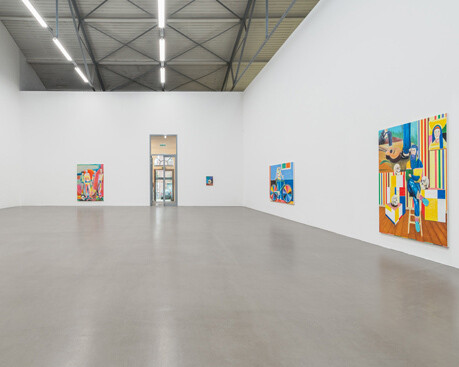 Ryan Mosley, Exhibition view. Courtesy Galerie Eigen+Art Leipzig/Berlin, Photo: Uwe Walter, Berlin