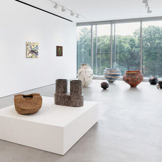 Various artists, Surface and signal, exhibition view. Courtesy of Blum Gallery