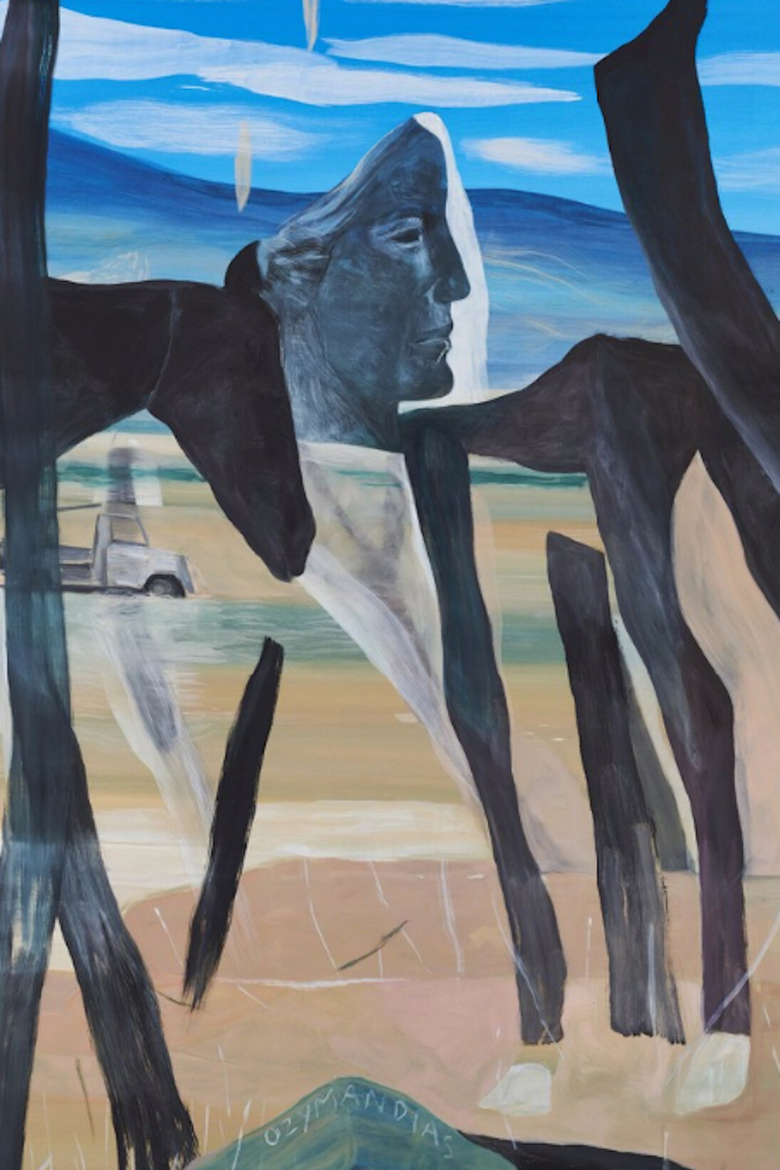 Soudain hier, Exhibition view. Courtesy of Galerie Lelong