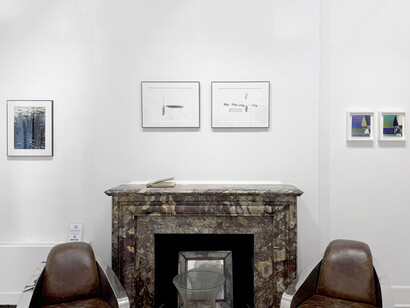 Gottfried Jäger and the founders of the generative photography, exhibition view. Courtesy of Sous les Étoiles Gallery