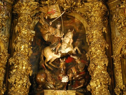 Retablo mayor de la Iglesia de Santiago en Valladolid