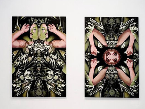 Juan Francisco Casas, The sexual night, exhibition view. Courtesy of Fernando Pradilla Gallery