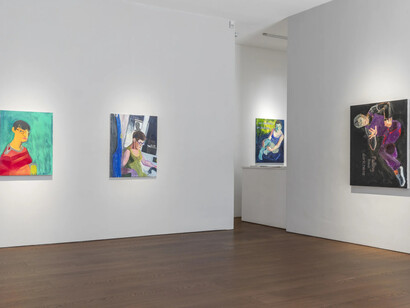Lucy Jones, Totally, completely, and absolutely, exhibition view. Courtesy of Flowers Gallery