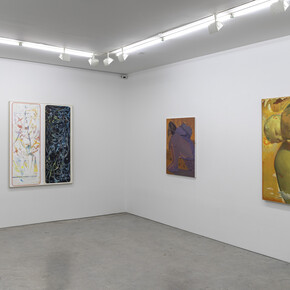 Up All Night, summer show at Fredericks & Freiser, 2023, installation view, photo by Cary Whittier. Courtesy of Fredericks & Freiser
