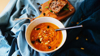 Crema de calabaza al toque de naranja, una excelente receta para la llegada del invierno