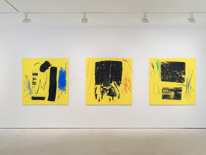 Jannis Varelas, Exhibition view. Courtesy of Maruani Mercier