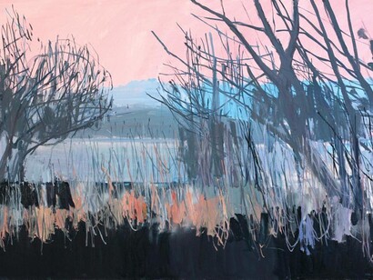 Lisa Ballard, Island Through the Trees 
