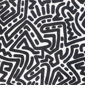 Keith Haring, La colección. Keith Haring, pintura en exposición. Cortesía del Phoenix Art Museum