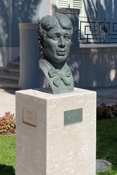 Busto di Esenin, Abbazia, Opatjia, Croazia, foto di Flavius Roversi