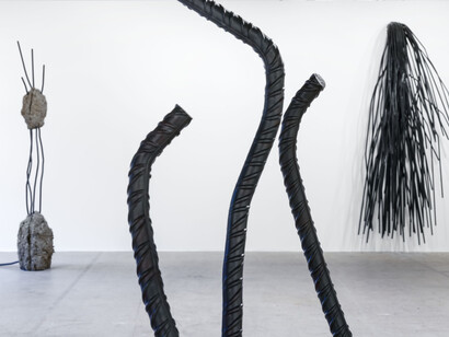 Monika Sosnowska, An order apart, exhibition view. Courtesy of Espoo Museum of Modern Art