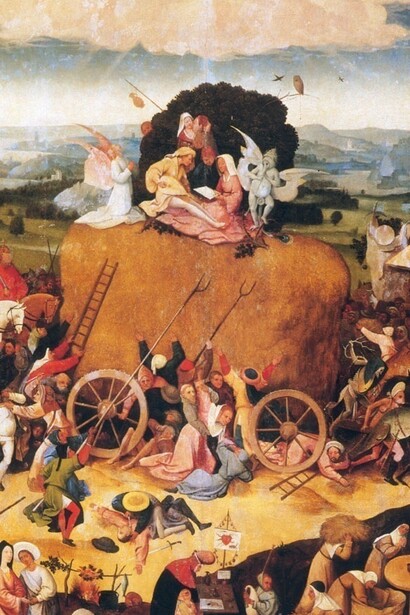 Hieronymus Bosch, Trittico, dettaglio